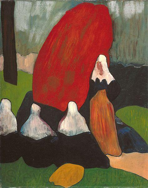 Emile Bernard Breton Women with Seaweed Spain oil painting art